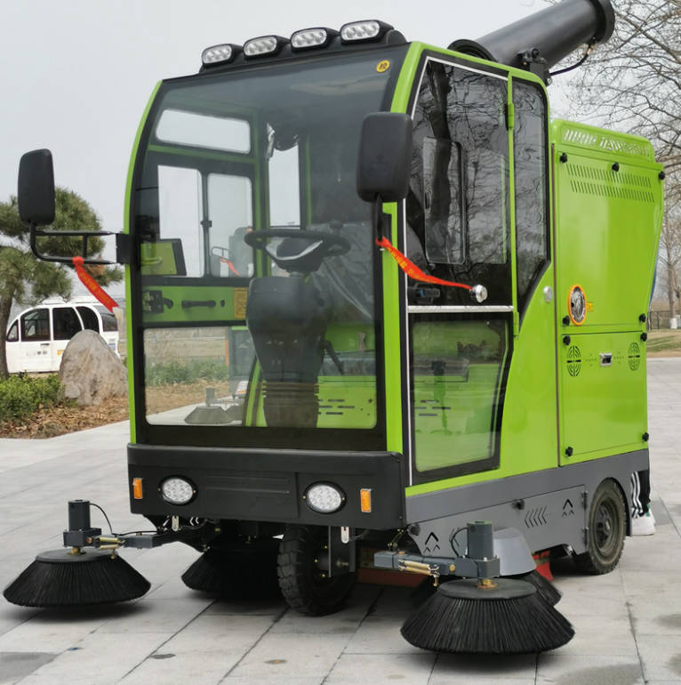 温州道路清洁广泛应用电动环卫清扫车